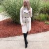 Cream coat